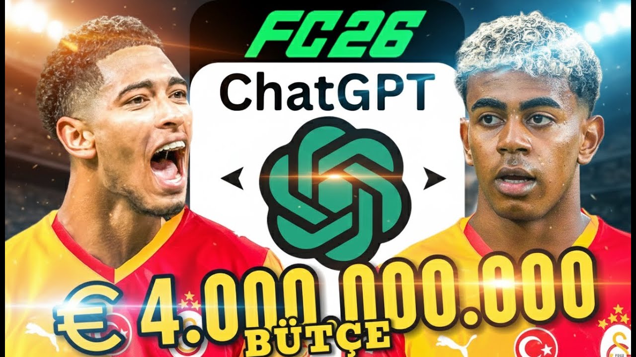ChatCPT 4 MİLYAR EURO B&Uuml;T&Ccedil;E İLE GALATASARAY REBUILD YAPIYOR ! EA FC 26 KARİYER MODU