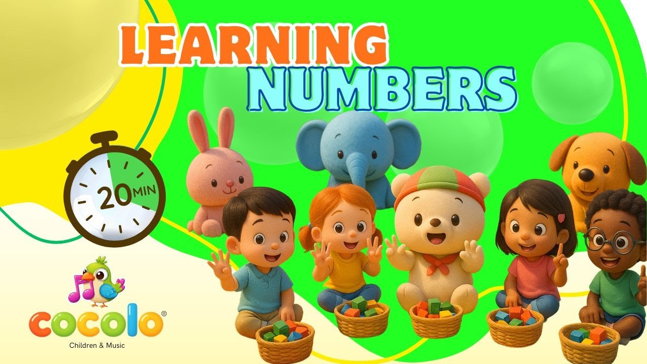 Counting 1 to 20 | Numbers for Kids | Educational Animation Song