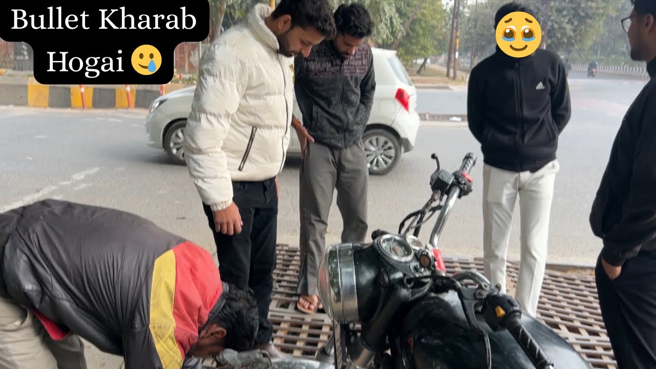 बीच रास्ते में Bullet Band Hogyi 🥲 || Sunday Vlog || Fun Vlog 🤣 || Aayush Solanki Vlogs 