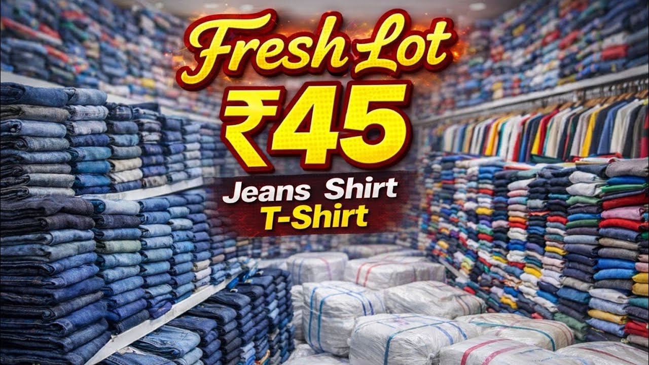 ₹45 Cargo Joggers Jeans | Direct Supplier Fresh Lot 2026 | Eid Special 80% OFF Wholesale Blast