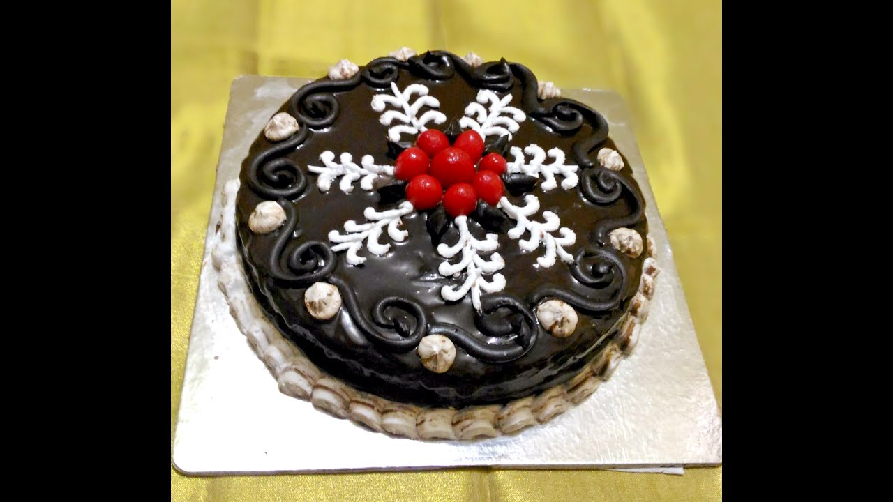 Eggless Chocolate Cake Without Oven | How to make Eggless Chocolate Cake | Chocolate Truffle Cake