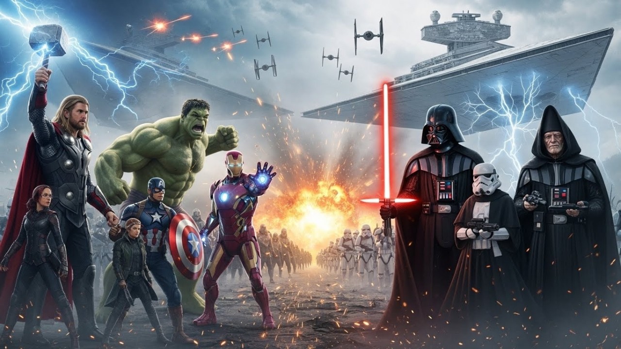 What If The Avengers Faced The Galactic Empire?