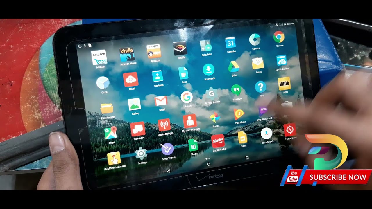 Google Bypass for Tablet Ellipsis Verizon