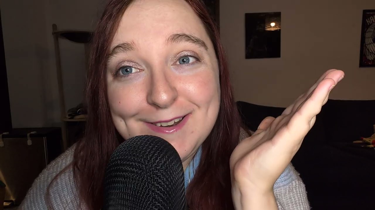 ASMR | Do you wanna hear some gossip? (up close inaudible whispers)