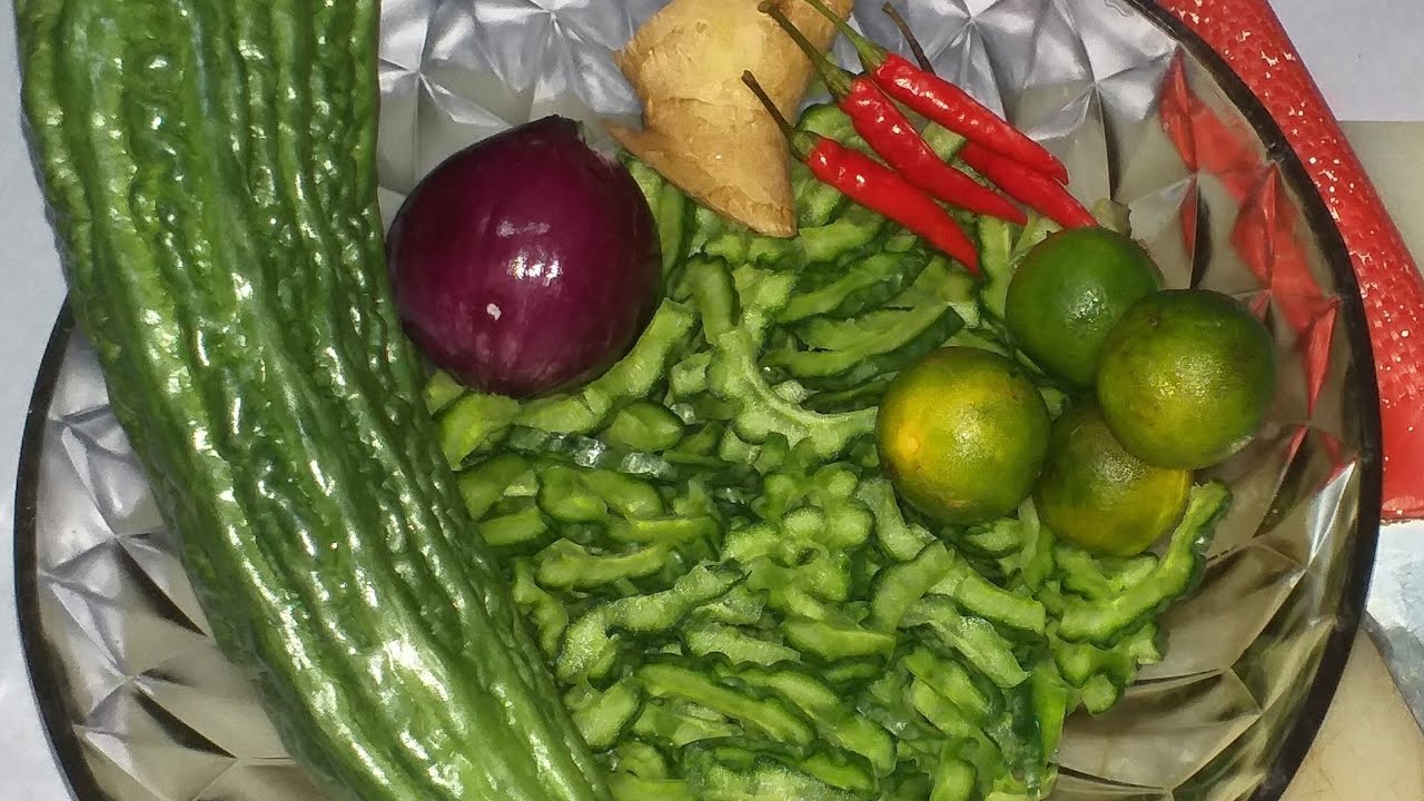 Kinilaw na Ampalaya pangtanggal umay