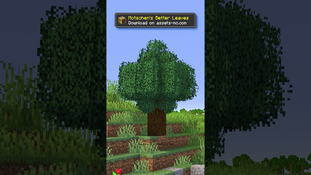 🥇 Pakiet tekstur Better Leaves 1.21.9/1.21.8