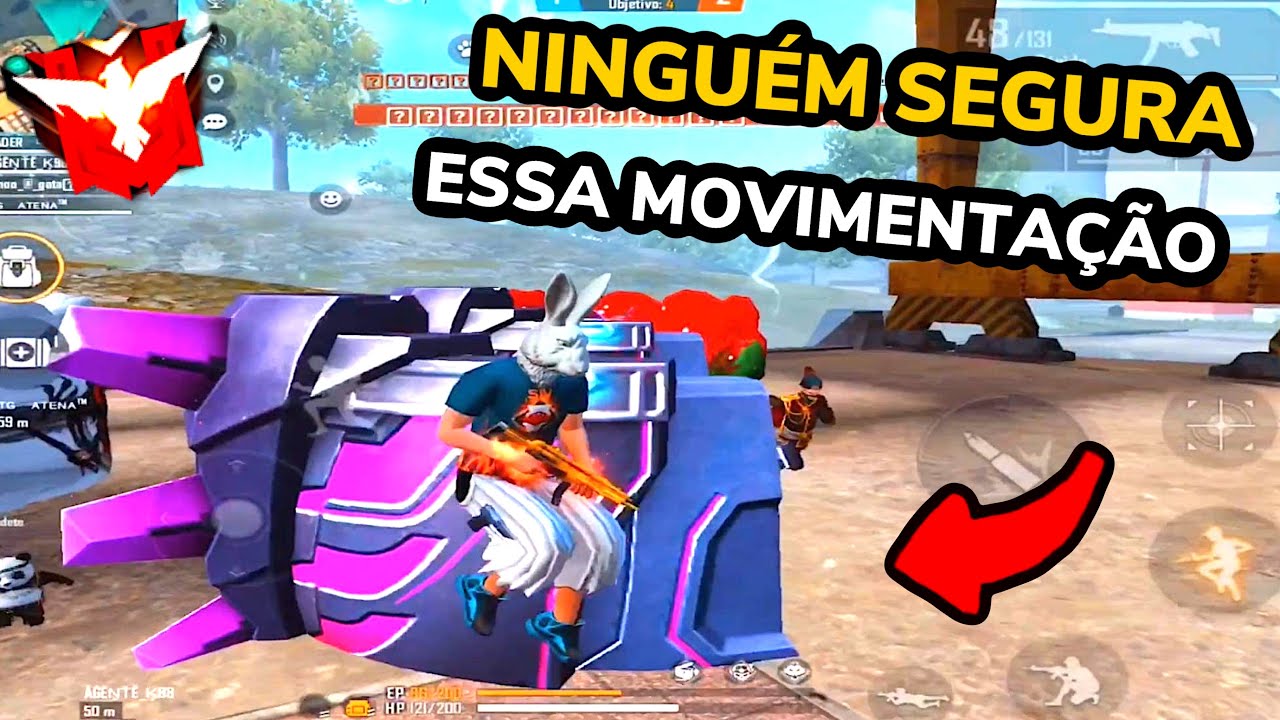 COMO TER A MOVIMENTAÇÃO PERFEITA NO FREE FIRE! OS PRO PLAYERS FAZEM ISSO...