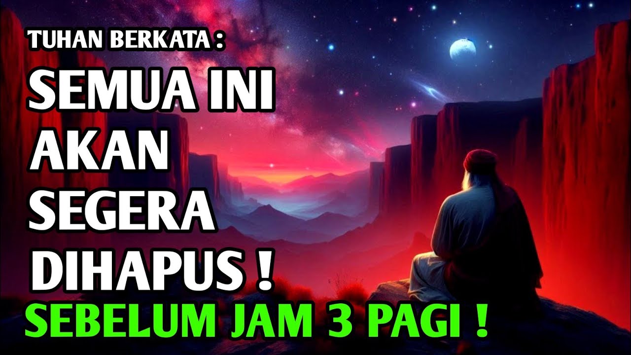 JIWA TERPILIH✨PESAN MENDESAK! TONTON INI SEBELUM ANDA KEHILANGAN APA YANG TUHAN BERIKAN 🙌