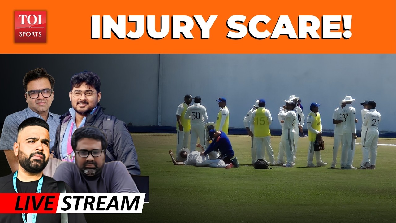 LIVE: India hit by injury concern! Bowlers grind it out in warm-up match