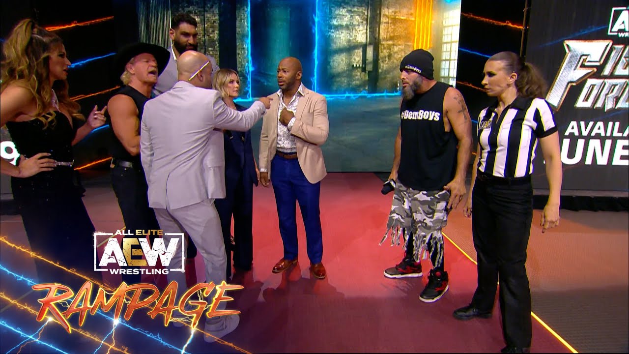 Mark Briscoe Issues A Challenge To The Jarretts, Lethal, Dutt & Singh | 6/9/23, AEW Rampage