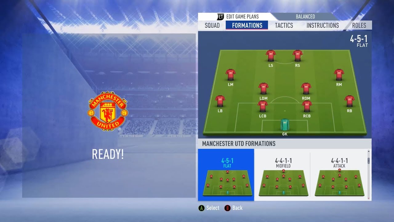 [FIFA 19 TACTICS] 07 - 08 Manchester United Alex Ferguson / 피파 0708 맨유 전술 / 피파 퍼거슨 전술