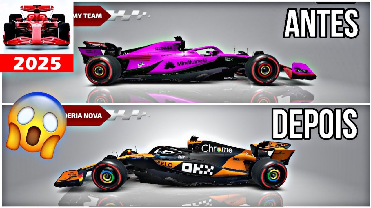 Tutorial de como colocar as skins dos carros no Monoposto 2025 😯🔥
