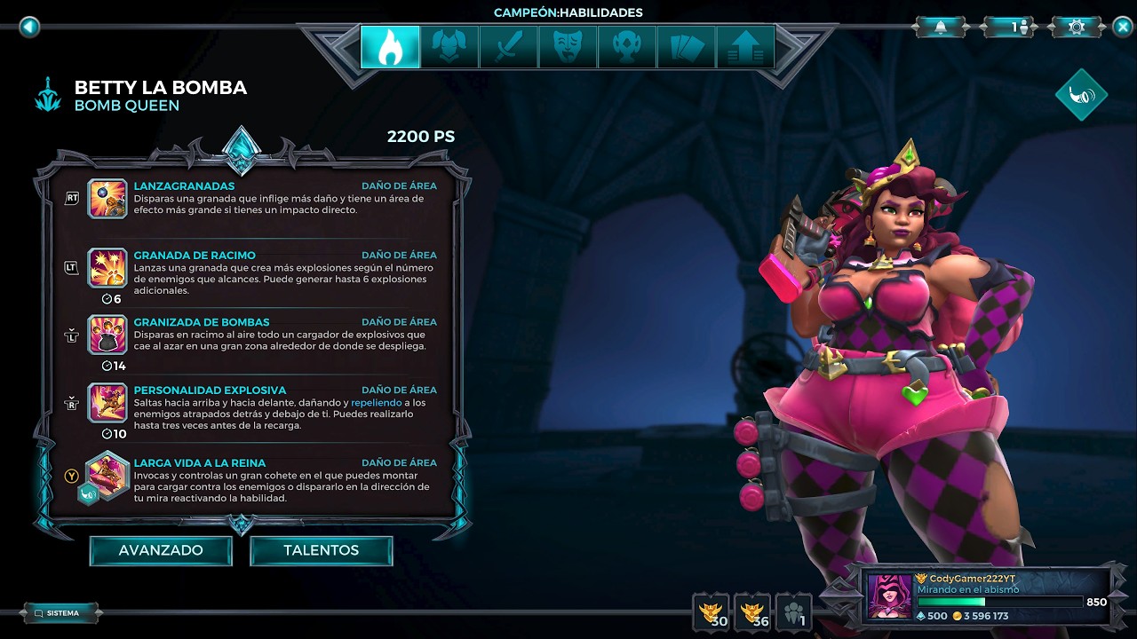 Betty La Bomba Paladins - Jugando con todos los personajes de Paladins (06/59)