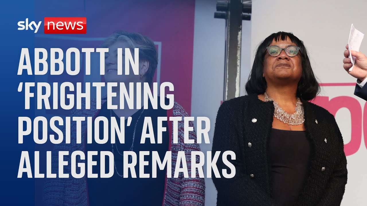 Former Labour MP Diane Abbott says alleged comments made by Tory donor are 'frightening'