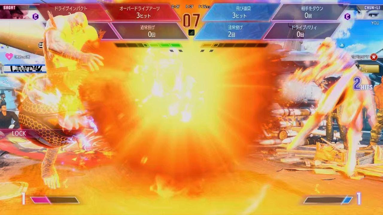【スト6】エクストリームバトル 春麗 VS サガット