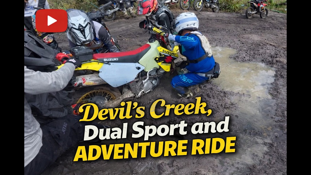Devil’s Creek Dual Sport Ride | Broken Bikes, JB Weld & Chaos