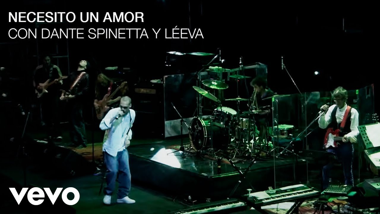 Luis Alberto Spinetta - Necesito un Amor (En Vivo Estadio Vélez Sarsfield) ft. Dante Spinetta, Léeva