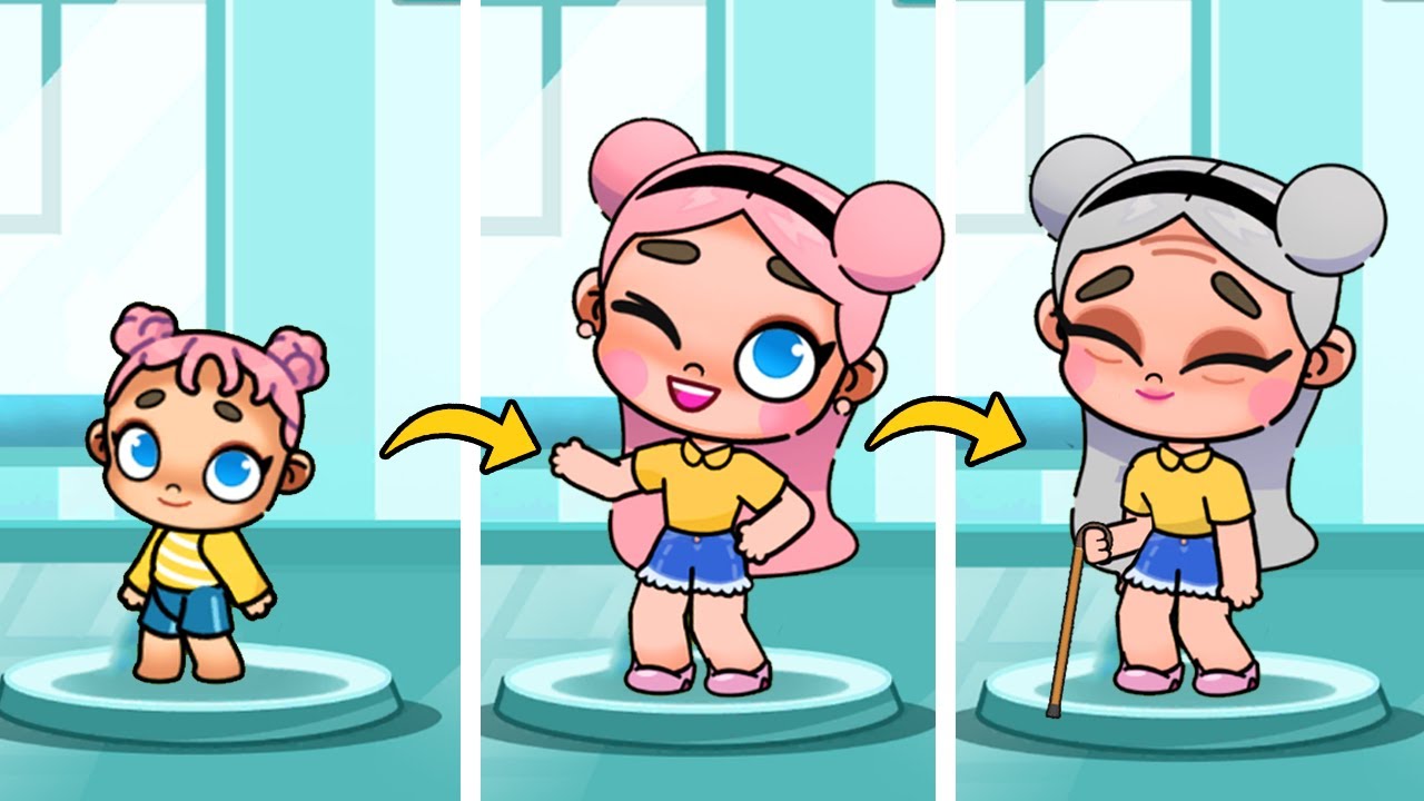 NEW! BABY to OLD 😱 in AVATAR WORLD