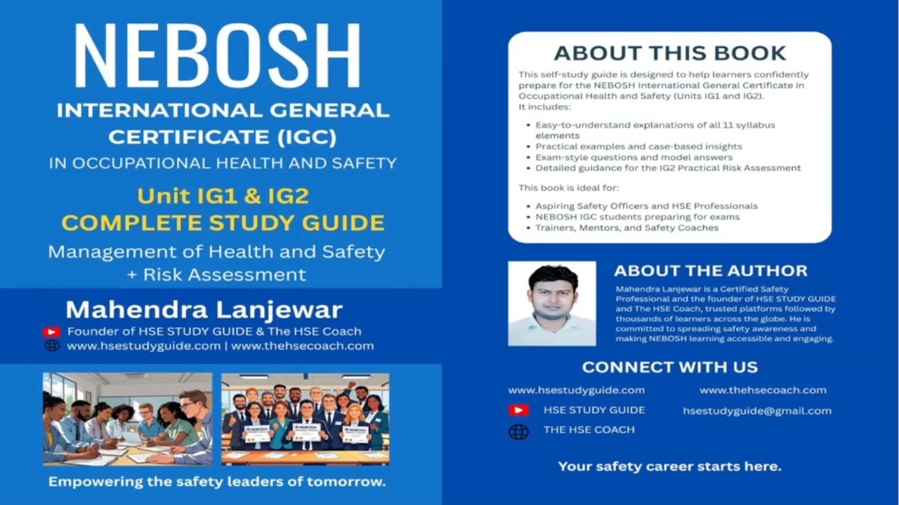 NEBOSH IGC Book - Complete Study Guide @hsestudyguide
