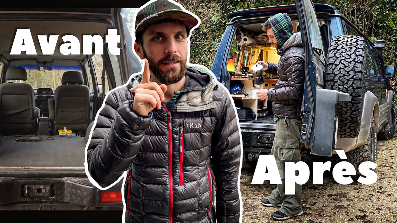 EN 6 JOURS, J’AMÉNAGE MON 4x4 POUR VIVRE DEDANS ET ÊTRE AUTONOME 🥳 #roomtour #overland #diy