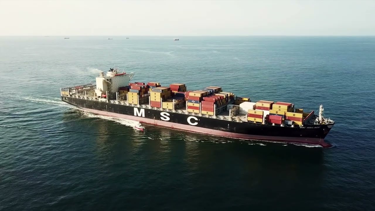 Pilotes maritimes du Havre : opérations vues du ciel