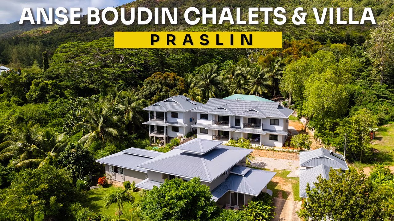 Anse Boudin Chalets & Villa on Praslin, Seychelles