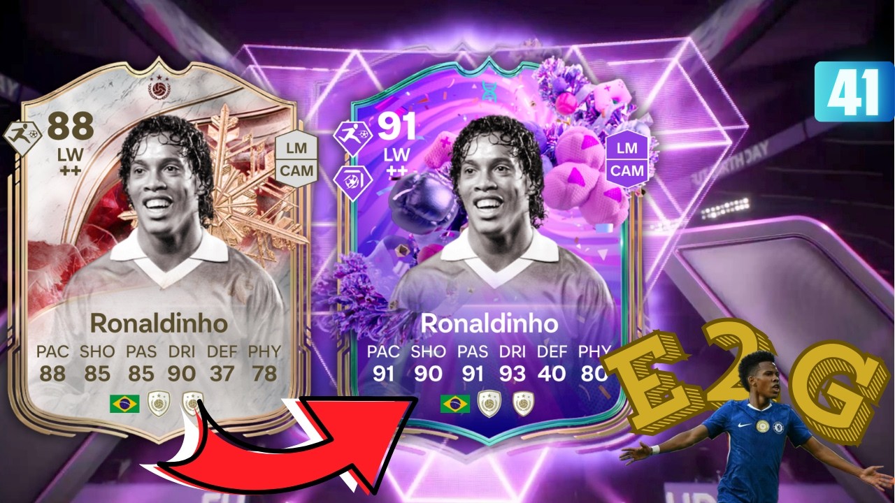 Finding THE BEST Ronaldinho Evo + Packing An Insane FB Player