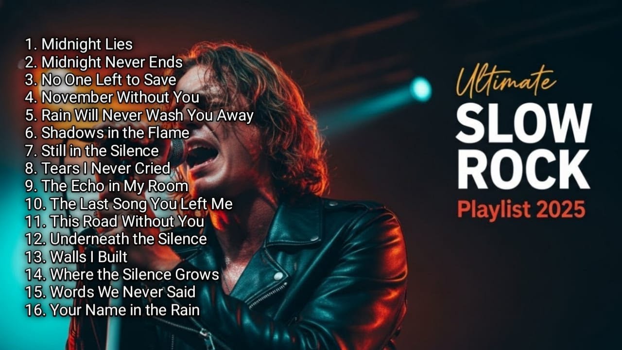🔥 24/7 Slow Rock Radio – Classic Rock Ballads & Soft Rock Hits