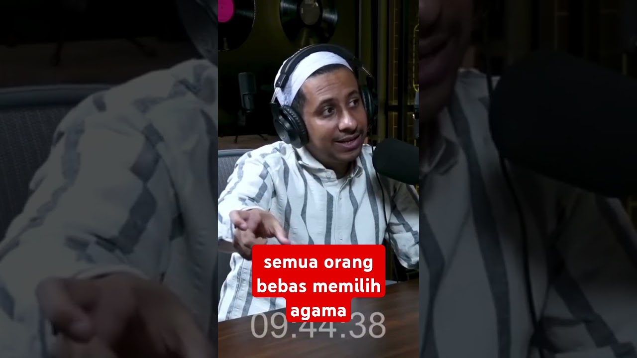semua orang bebas memilih agama yang mereka yakini #habibjakfar @alwipecintaulama