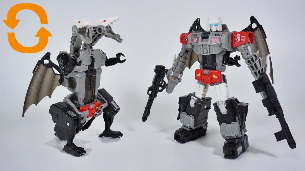 Transformers Generations Titans Return Autobot Twinferno and Daburu Transformation