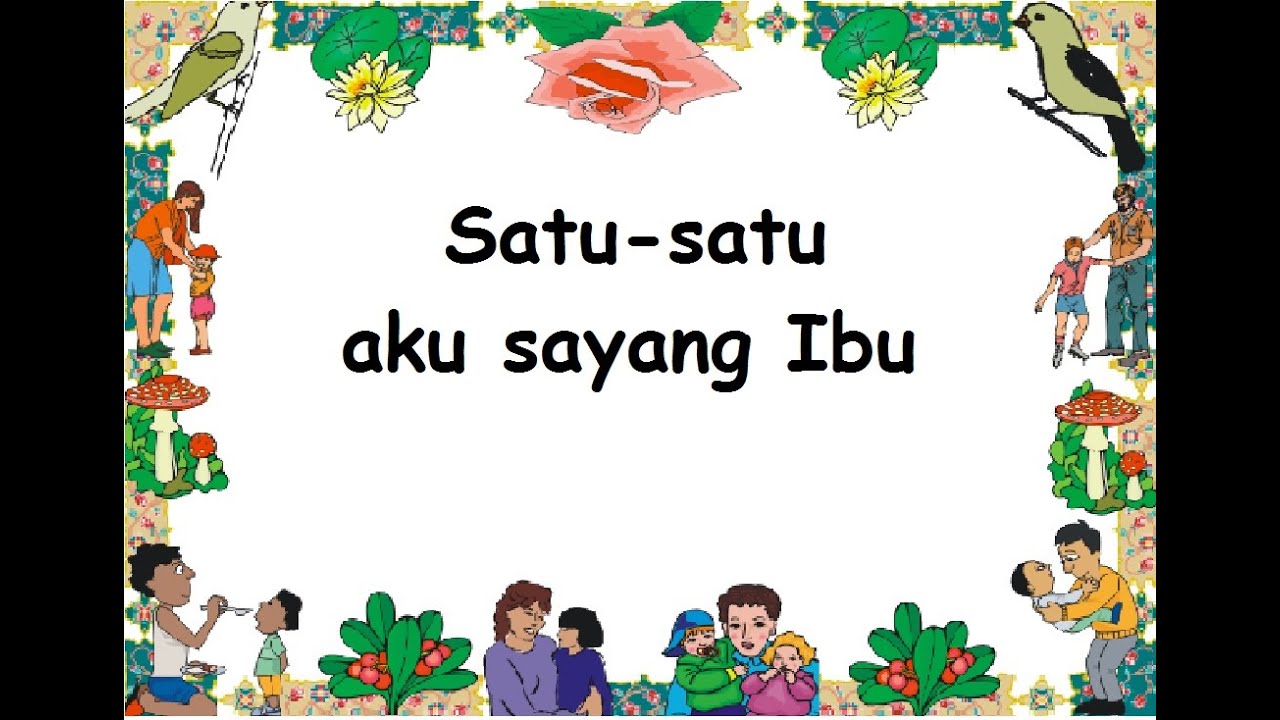 lirik SAYANG SEMUA - Lagu Anak - Cipt. Pak Kasur - Musik Pompi S.