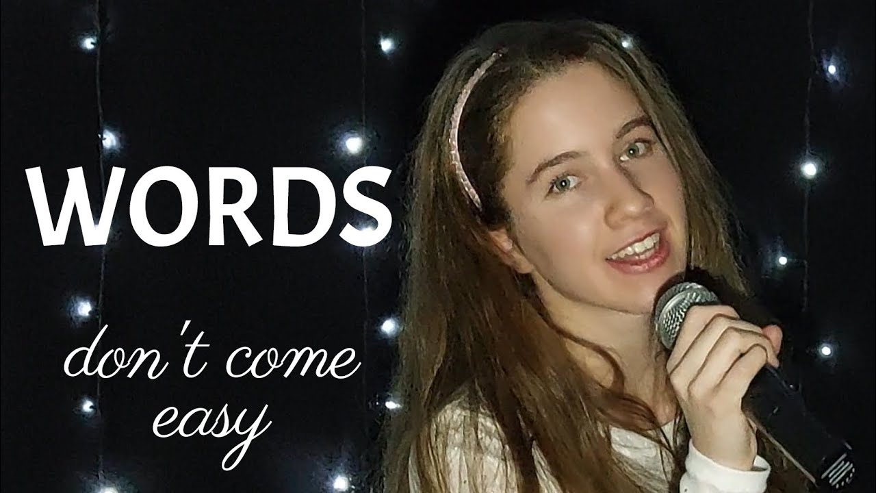 F.R David - Words Don't Come Easy (cover by Daria Bielejewska)