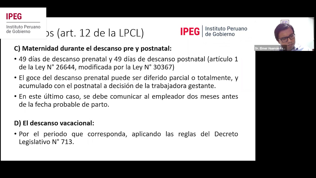 Módulo 6: Suspensión y extinción del contrato de trabajo