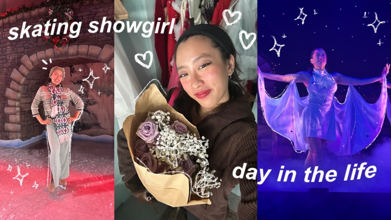 Моя жизнь профессиональной фигуристки ⛸️🌟 | подготовка к выступлению, репетиции, закулисные съемк...