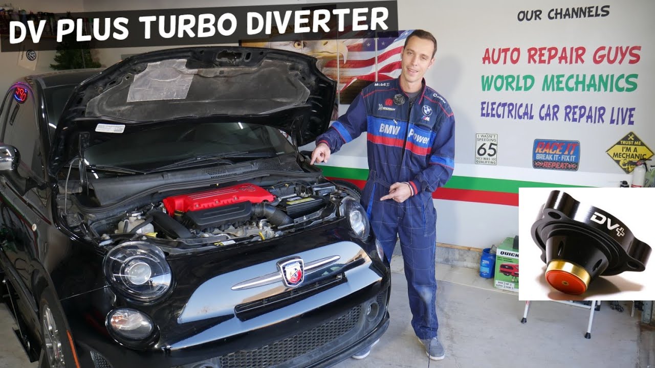 FIAT 500 ABARTH DV+ INSTALLATION, TURBO DIVERTER INSTALLATION