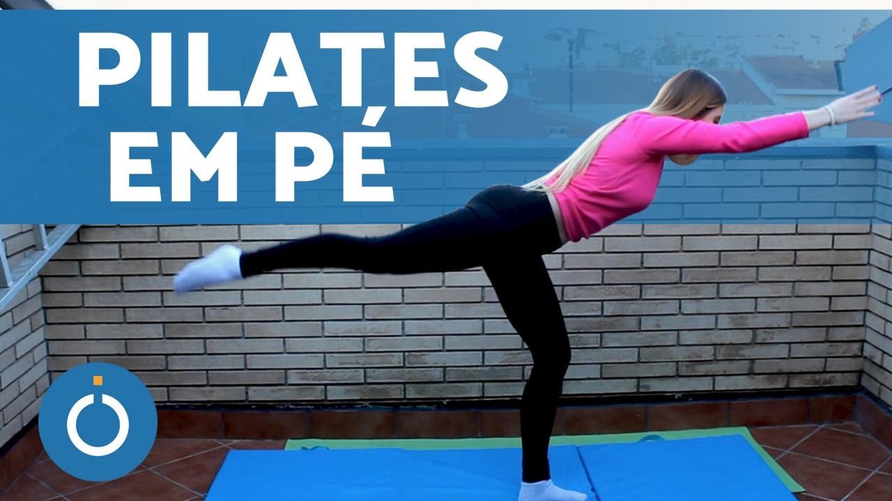 Exercícios de PILATES em PÉ ✅ Pilates para INICIANTES