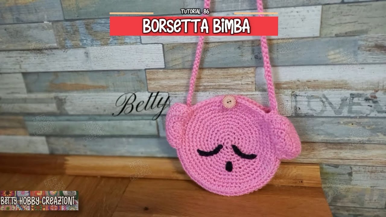 Tutorial # 86 MATTONELLA -  Borsetta Bimba
