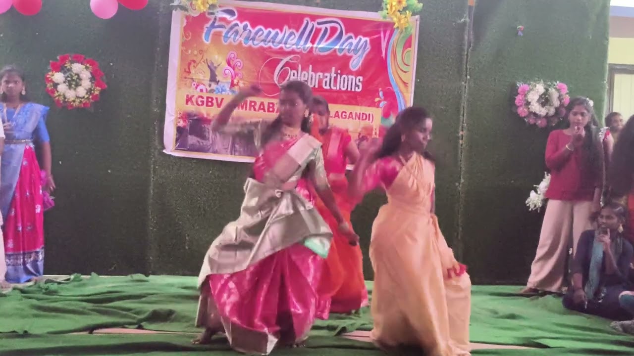 Farewell party celebrations in our school 