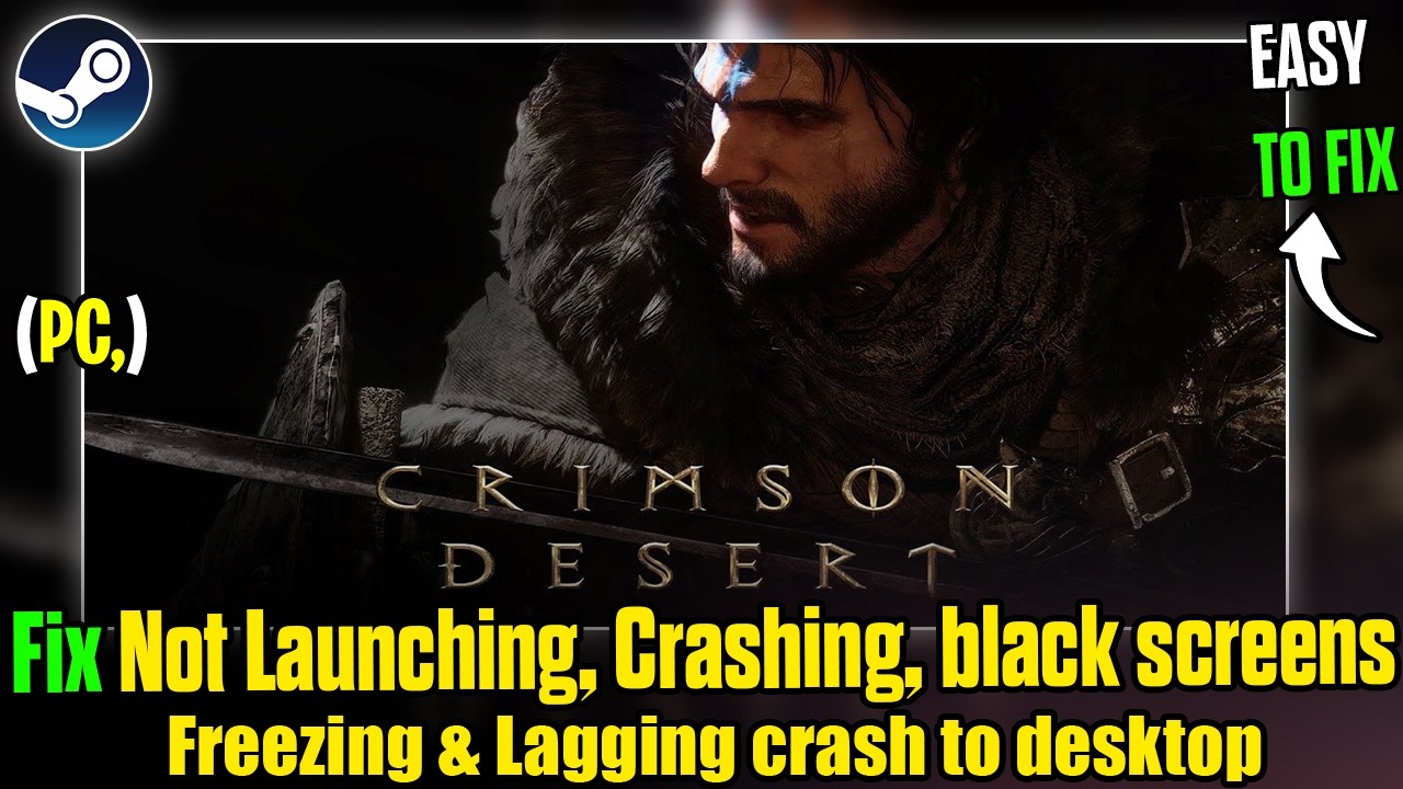 Fix Crimson Desert Crashing & Not Launching on PC