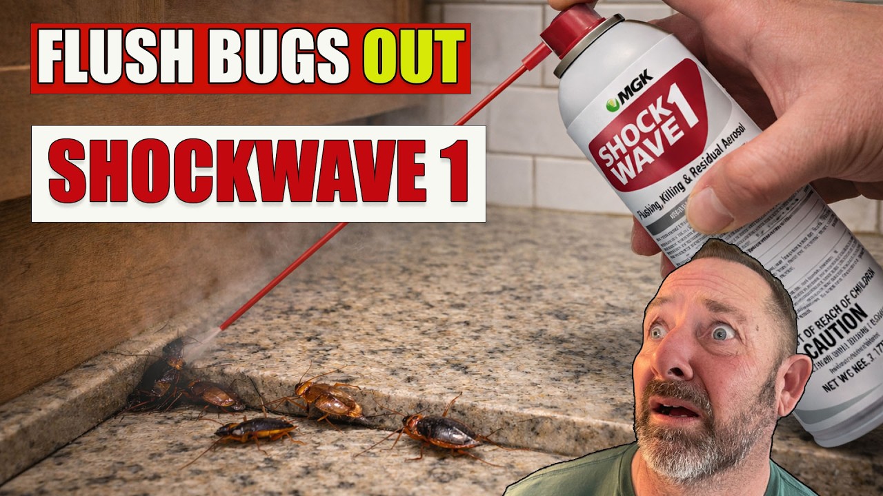 How to Use Shockwave 1 by MGK (Flush Roaches FAST Like a Pro)