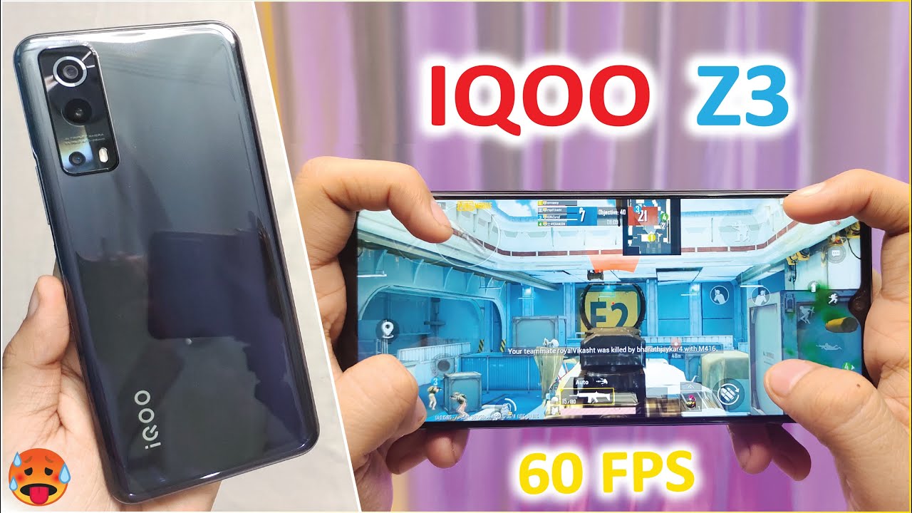 iQOO Z3 PUBG Mobile 60 FPS Extreme Gaming Test🔥 Snapdragon 768G Worth it?