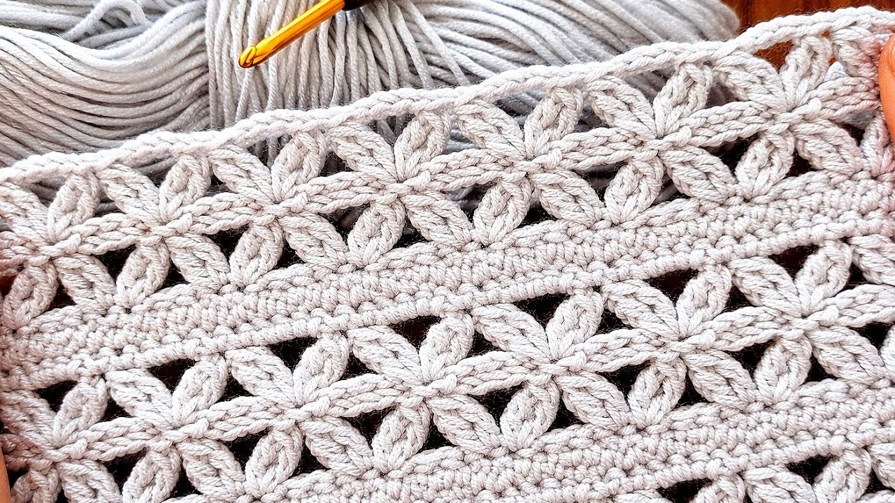 This crochet technique is a true work of art! It's a wonderful crochet technique for the summer seas