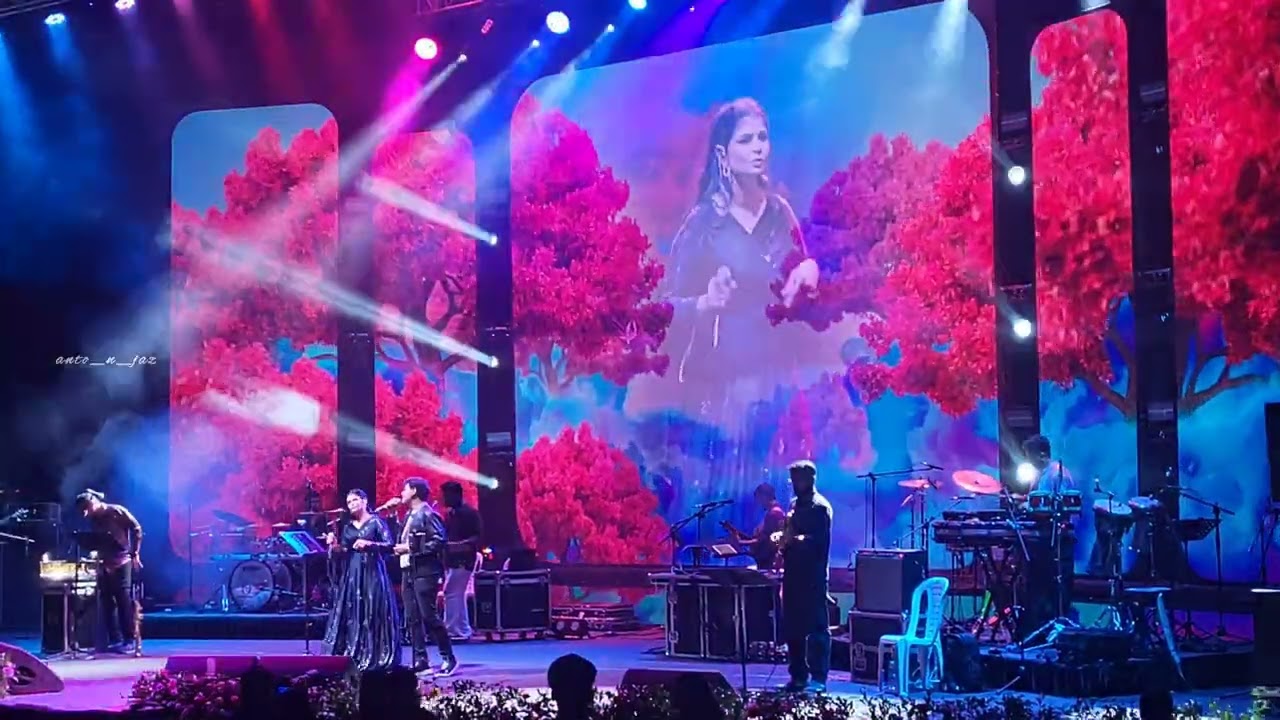 ✨ Chinmayi Sripada Live in Trivandrum | Anbil Avan | Nishagandhi Auditorium ✨