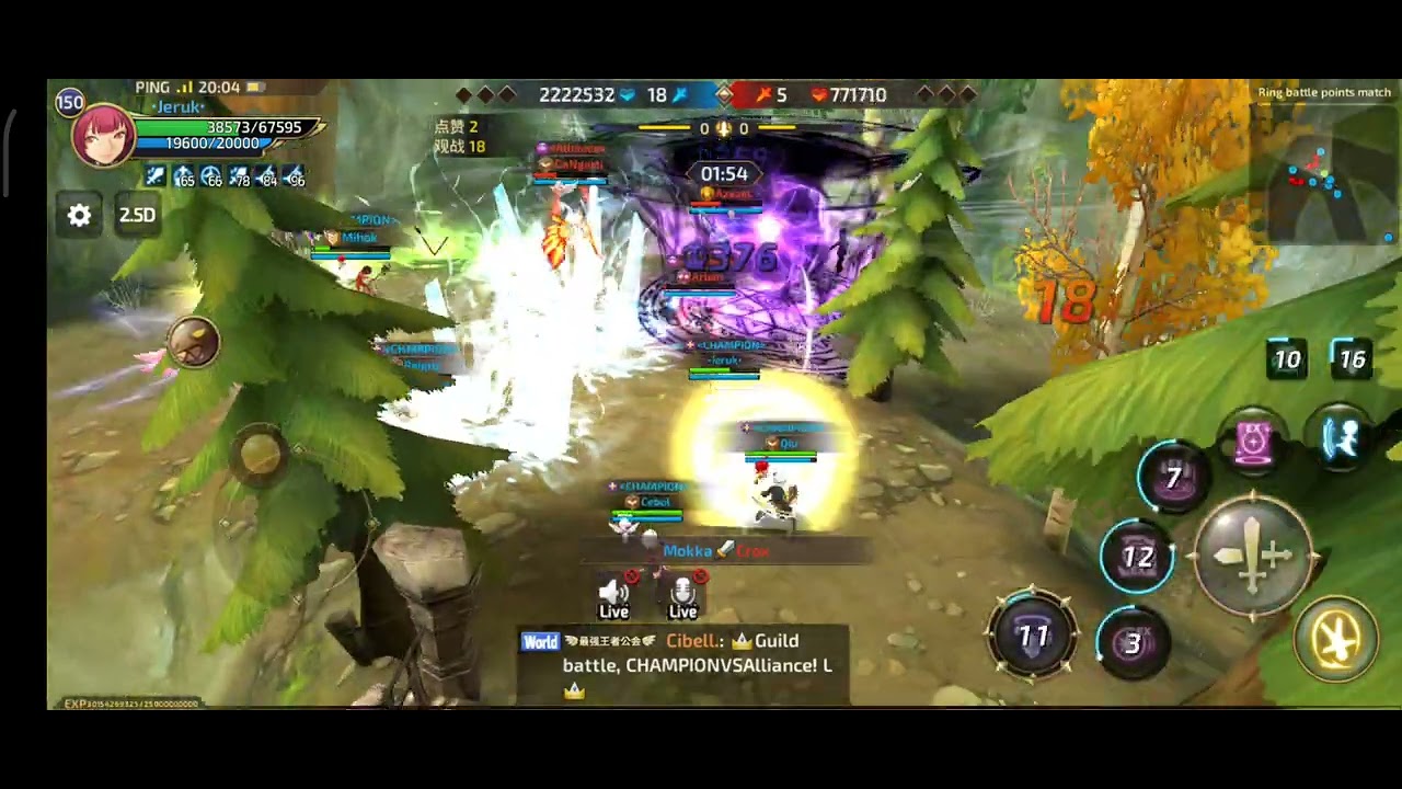 GUILD ARENA Champion vs Alliance - DN AVALON ( Rounde 1 )