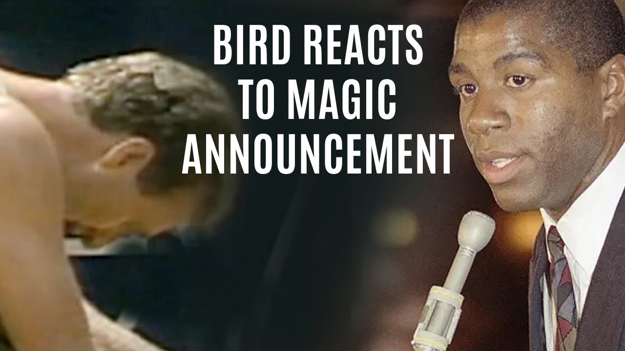 How Larry Bird reacted to Magic Johnson's HIV announcement