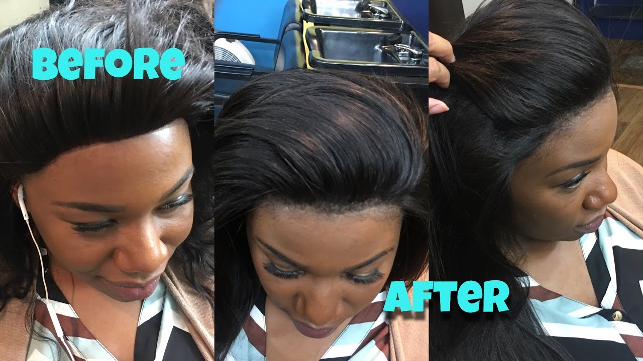 How to: Natural Lace Frontal Hairline by @ttdoesitall