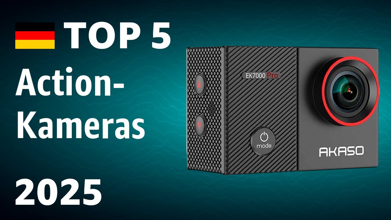 TOP-5: Die besten Action-Kameras &ndash; Test 2025!