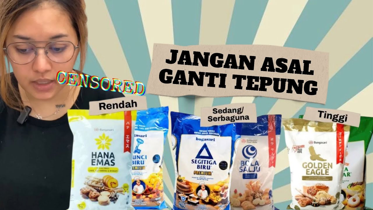 KARAKTER JENIS TEPUNG PADA ANEKA ADONAN 