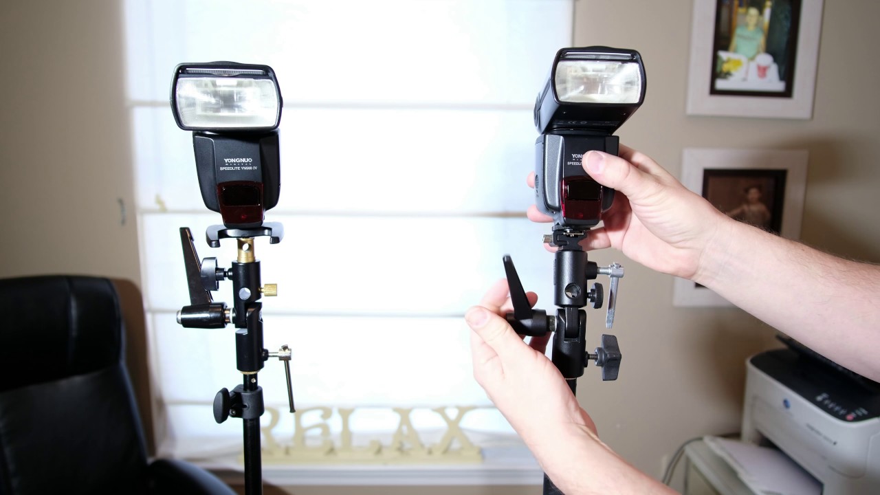 Umbrella / Flash Speedlight Bracket - Manfrotto 026 "Lite Tight" vs Ebay Off Brand