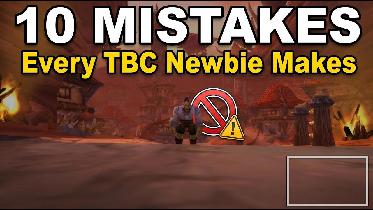 10 Mistakes New WoW TBC Players Make (That Cost You Gold & Time)